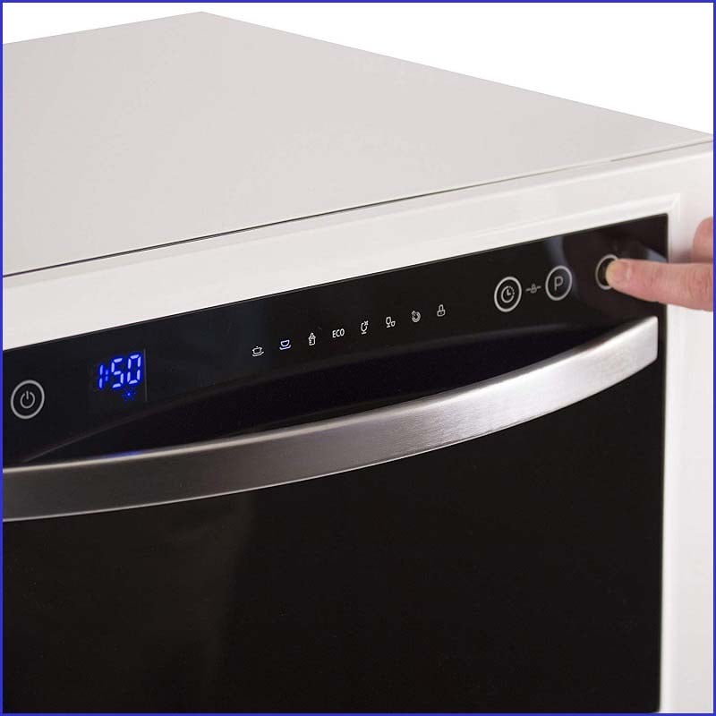 Led Display of Countertop Dishwasher BCD6W