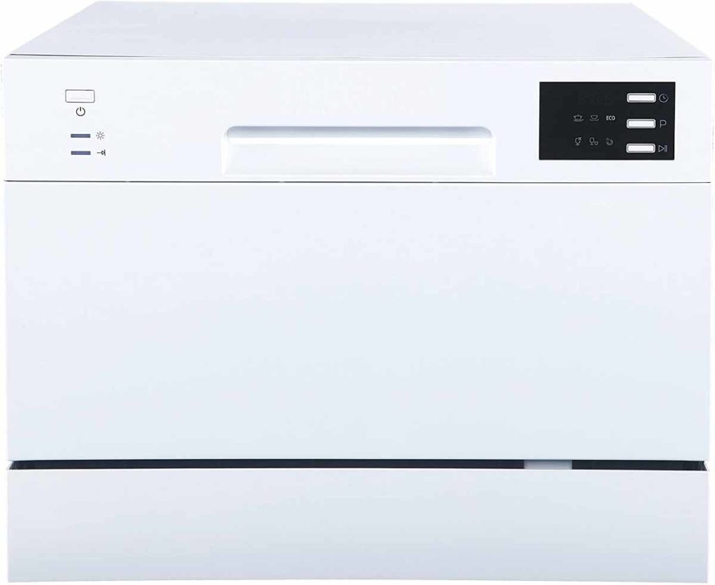 SPT SD-2225DW Countertop Dishwasher - White Color
