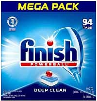 Finish All in One 94ct Dishwasher Detergent